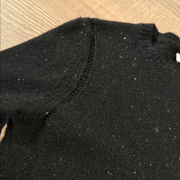 Frame  Black Cashmere Crew Neck Sweater - Picture 5 of 10